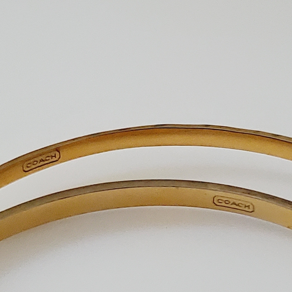 Coach Bangle Bracelet Set - image 5